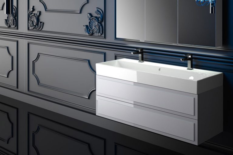 Meuble de salle de bain Elysée par DECOTEC