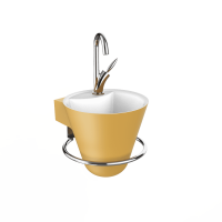 Thumbnail of http://Lave-mains%20Cône%20curry%20mat%20-%20DECOTEC