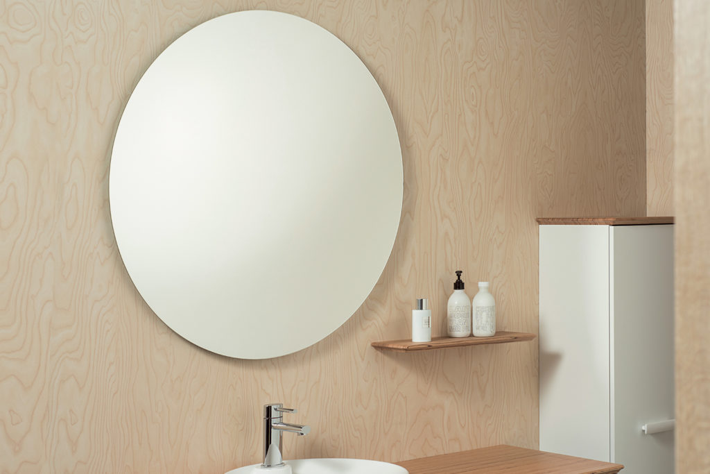 Miroir Initial rond par Decotec