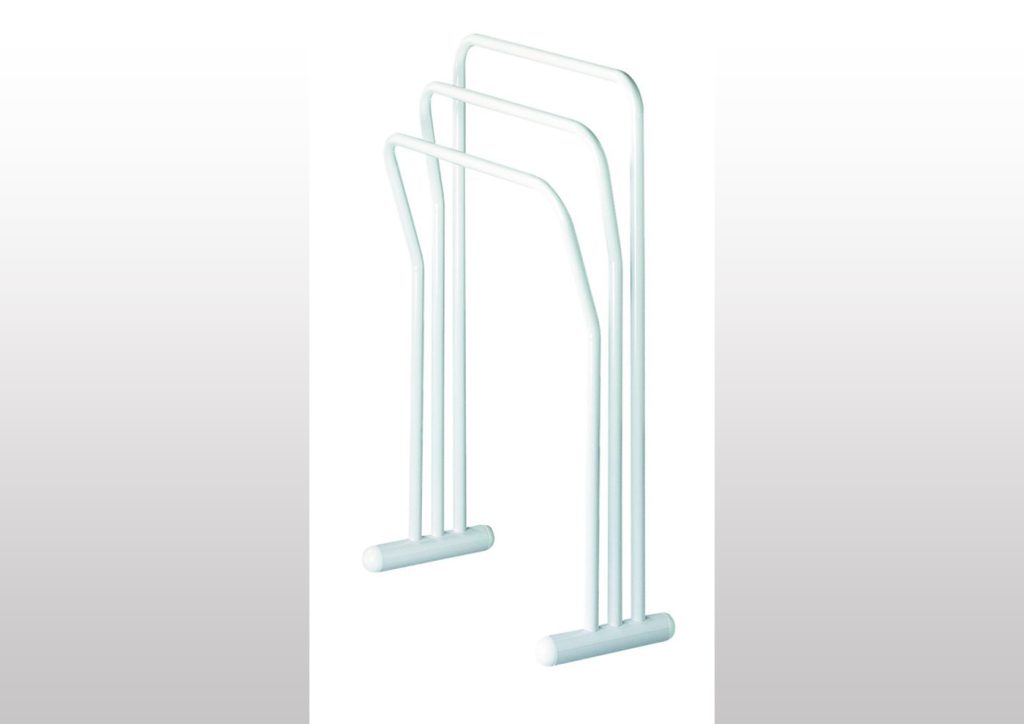 Porte-serviettes blanc, Longchamp par DECOTEC