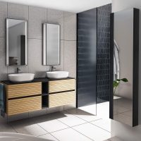 Thumbnail of http://Meuble%20de%20salle%20de%20bain%20Signature%20chêne%20clair%20-%20L%2018