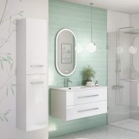 Thumbnail of http://BENTO%20L100%20Blanc%20-%20poignees%20BAGUETTE%20Chrome-%20miroir%20First%20Oblong%20Chrome%20-%20RGB