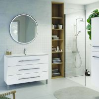 Thumbnail of http://BENTO%20L120%20Blanc%20mat%20-%20poignee%20Baguette%20Chrome