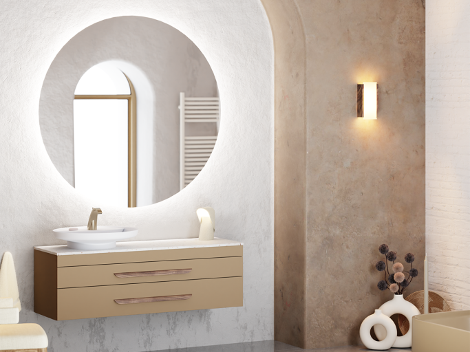 Meuble vasque Jouvence - matériaux recylés