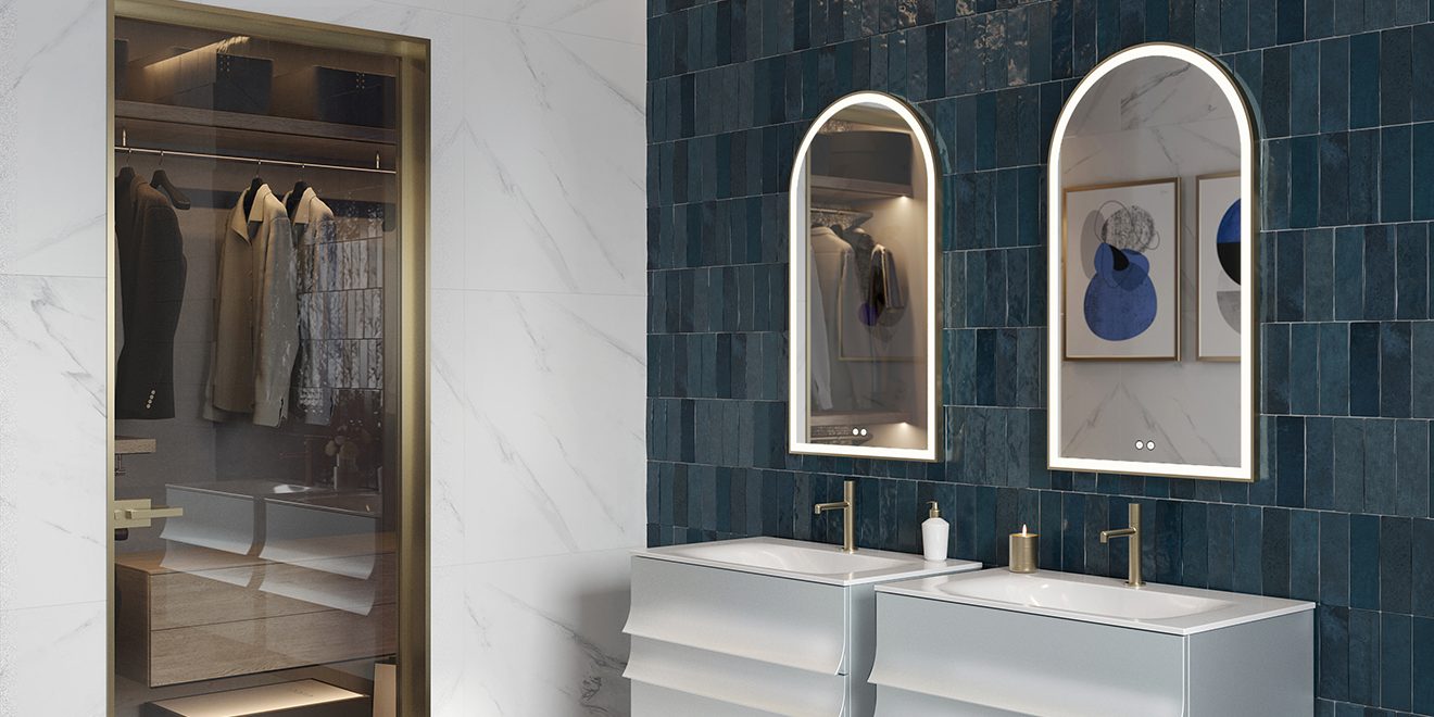 Meuble vasque Pagode, par decotec