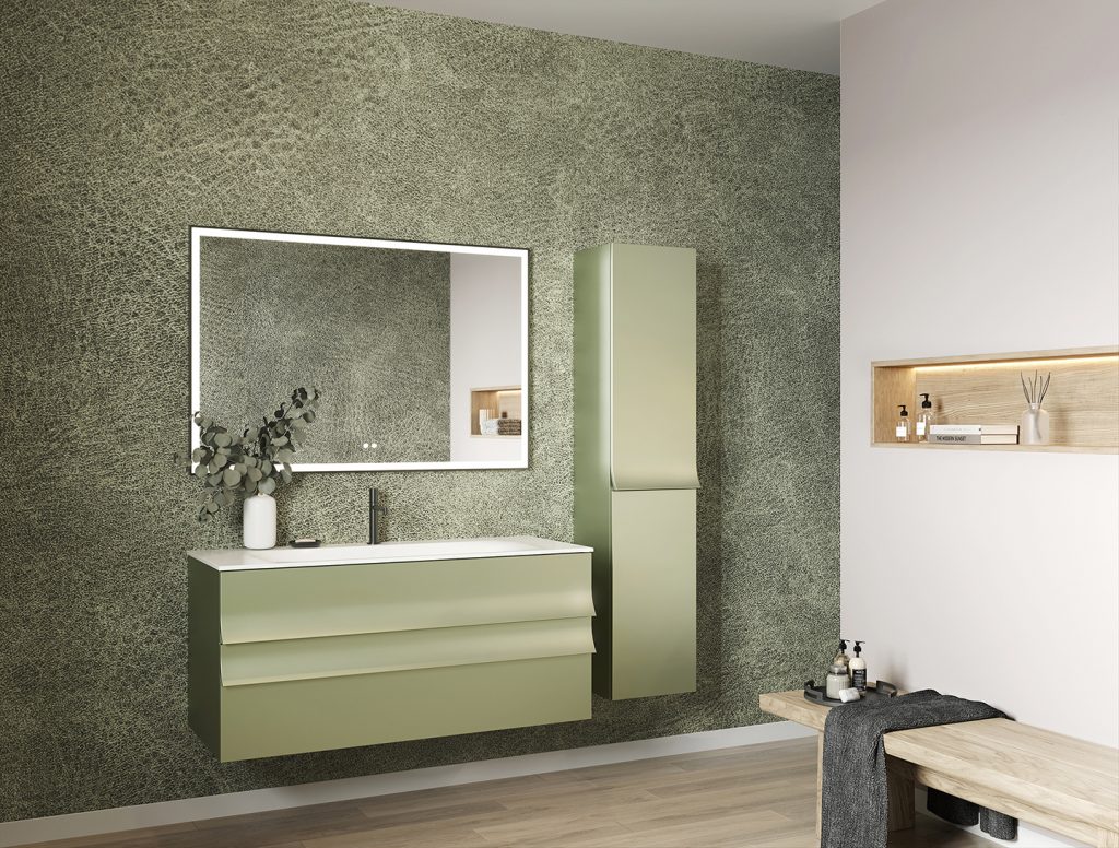 Meuble vasque Pagode, par decotec